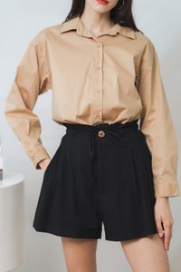 Colleen Button Shirt in Sand