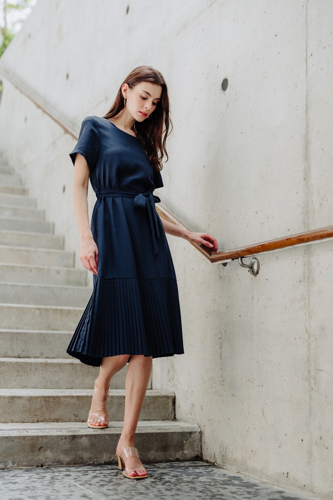Reese formal clearance layered chiffon dress