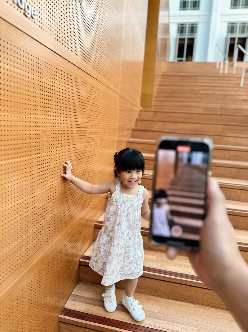 Evalina Eyelet Kids Dress in Pink