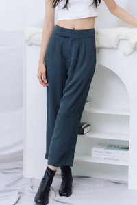 Goldie High Waisted Pant in Gunmetal Grey