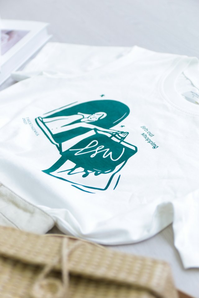 TSW BRB Out Shopping Tee in Forest