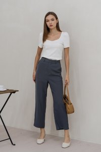 Adriana Tailored Pants in Grey (XS)