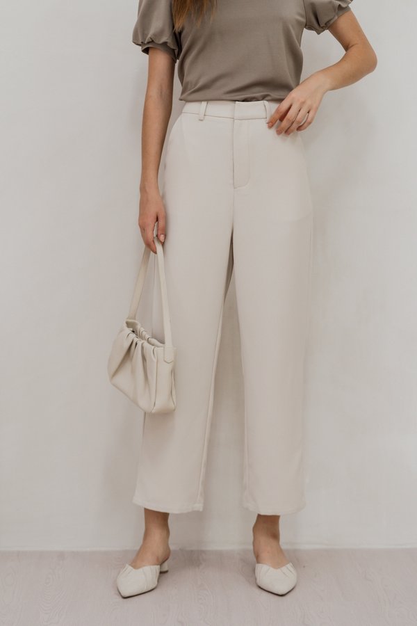 Adriana Tailored Pants in Clay (XS)
