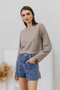 Latrice Relaxed Pocket Denim Shorts (XS)