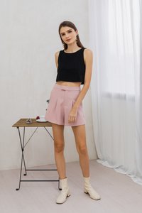 Sadie Basic Tank Top in Black