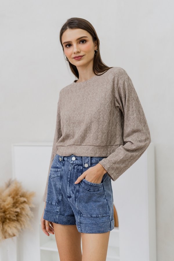 Latrice Relaxed Pocket Denim Shorts (XS)