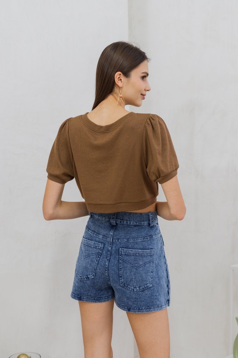 Liv Pocket Denim Skort (XS)