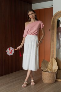 Cassie Multi Way Knit Top in Pink (XXL)