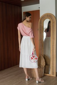Cassie Multi Way Knit Top in Pink (XXL)