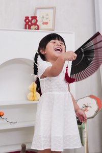 Jewel Peterpan Smocked Kids Dress in White