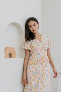 Alice Floral Eyelet Maxi Dress (XL)