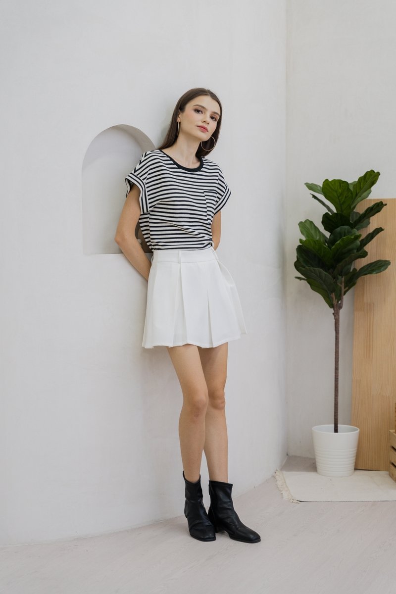 Adelaide Textured Pocket Top (XL)