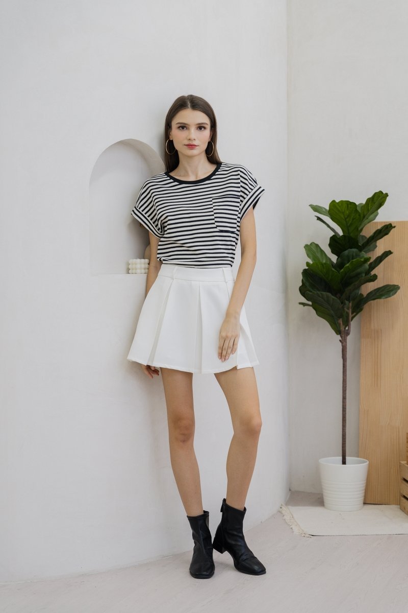 Adelaide Textured Pocket Top (XL)