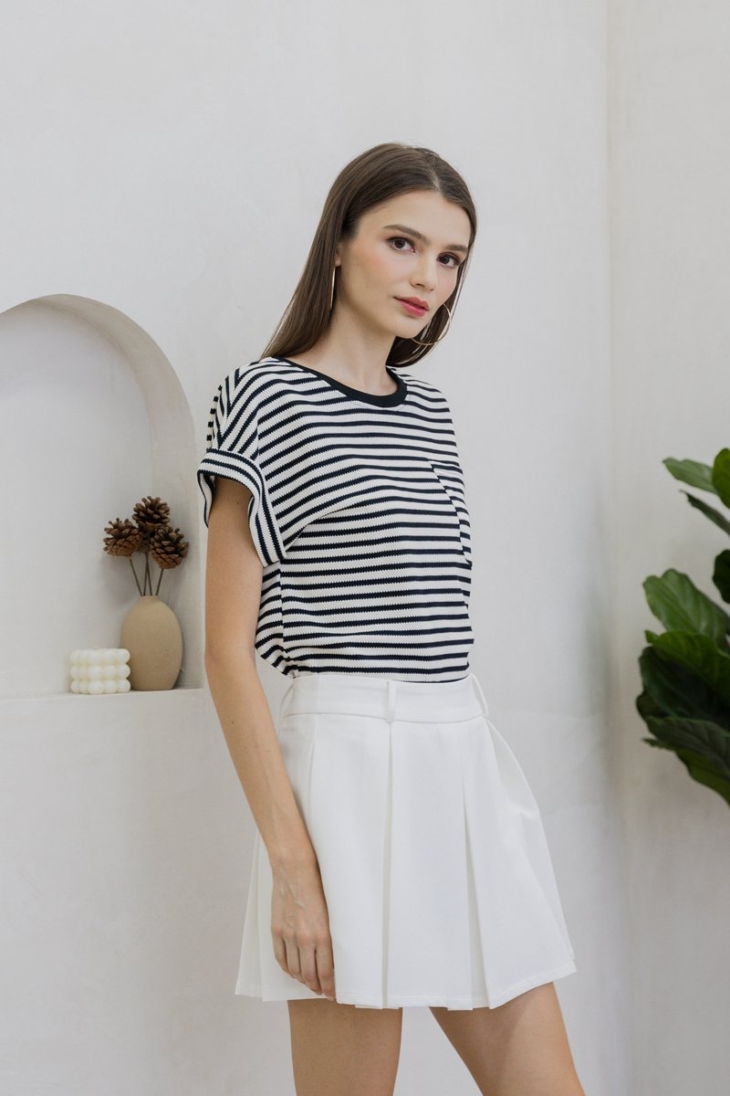 Adelaide Textured Pocket Top (XL)