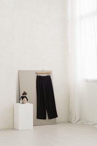 Goldie High Waisted Pants In Black (XS)