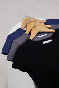 Braelynn Baby Tee In Black