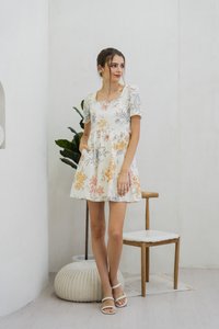 Jovie Eyelet Floral Dress (XXL)