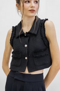 Goldie High Waisted Pants In Black (XS)