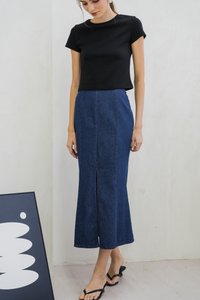 Kori Denim Mermaid Skirt