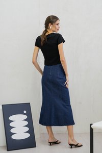 Kori Denim Mermaid Skirt