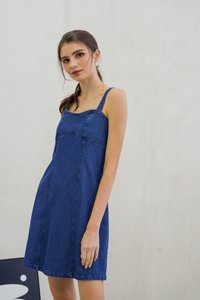 Arlette Denim Mini Dress