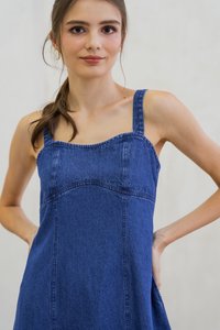 Arlette Denim Mini Dress