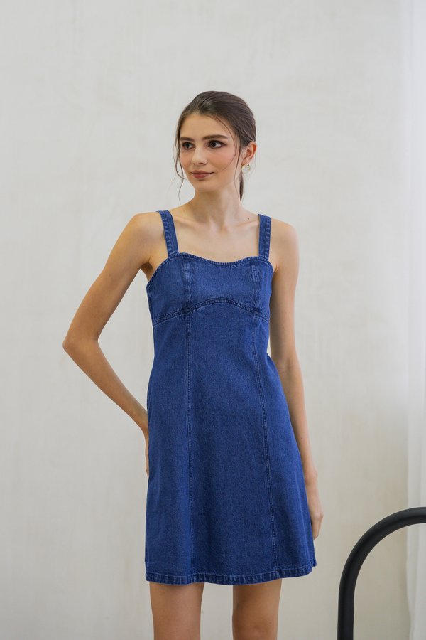 Arlette Denim Mini Dress