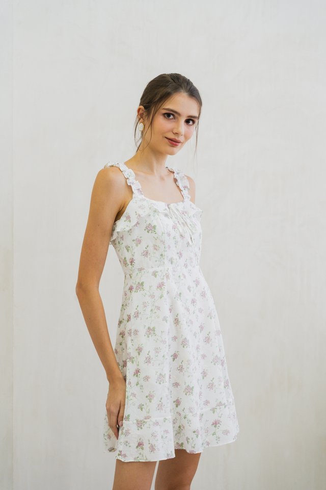 Eufemia Embroidery Floral Dress 