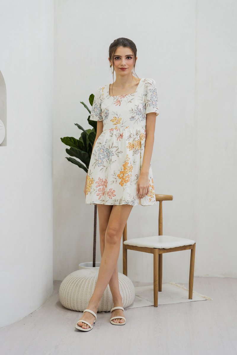Jovie Eyelet Floral Dress (XXL)