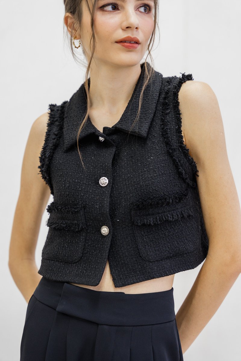 Goldie High Waisted Pants In Black (XS)