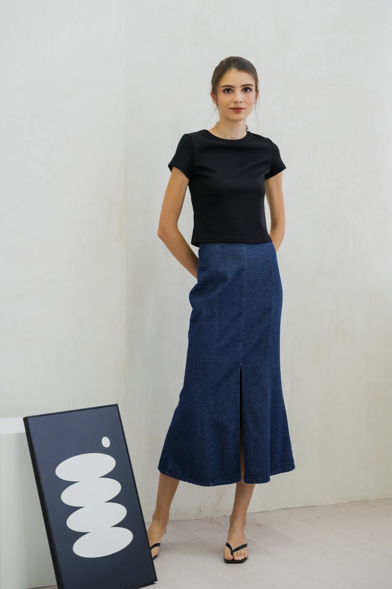 Kori Denim Mermaid Skirt
