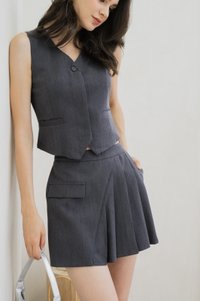 Maris Pleated Skort In Grey (XS)