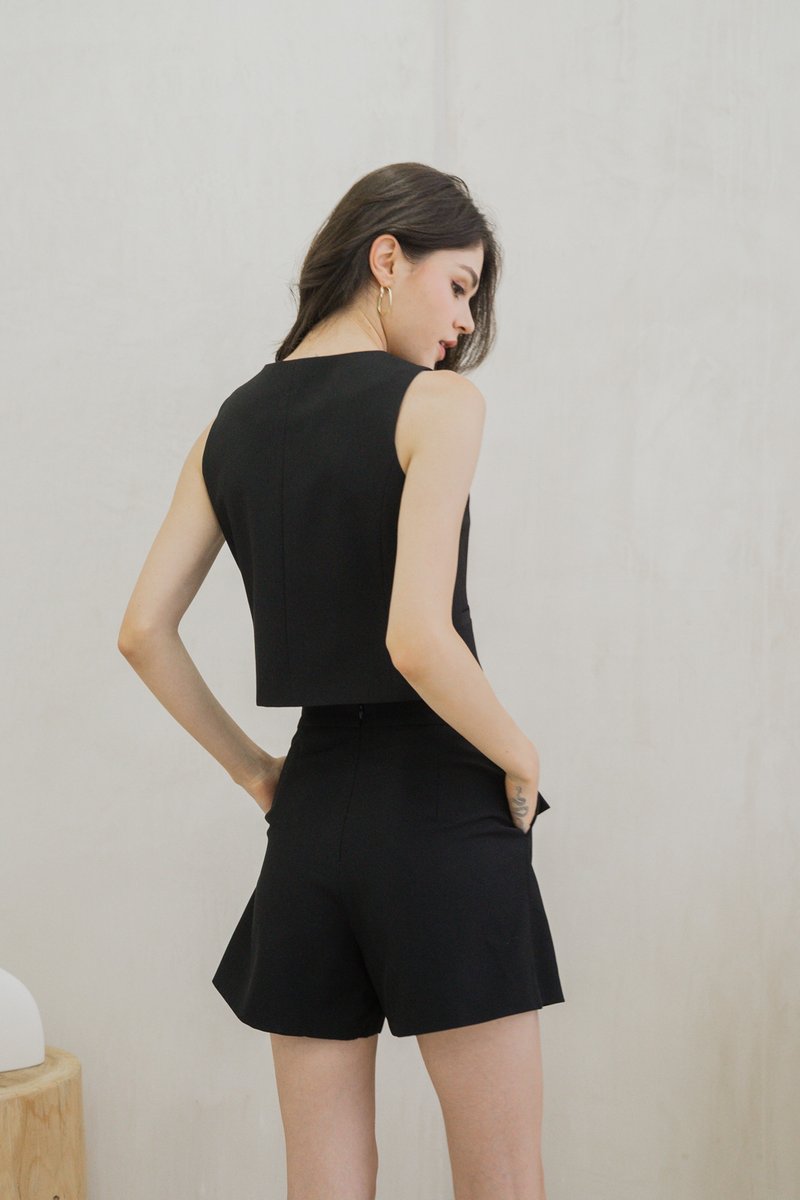 Maris Pleated Skort In Black (XS)