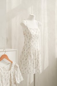 Nellie Camisole Eyelet Dress Romper