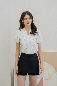 Kendra Layered Skorts In Black