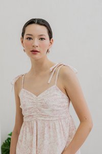 Leia Porcelain Floral Camisole Top