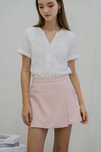 Onda Overlap Skort In Pink