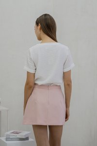 Onda Overlap Skort In Pink