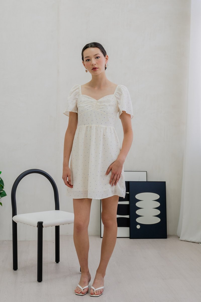 Polly Polka Dot Sweetheart Dress