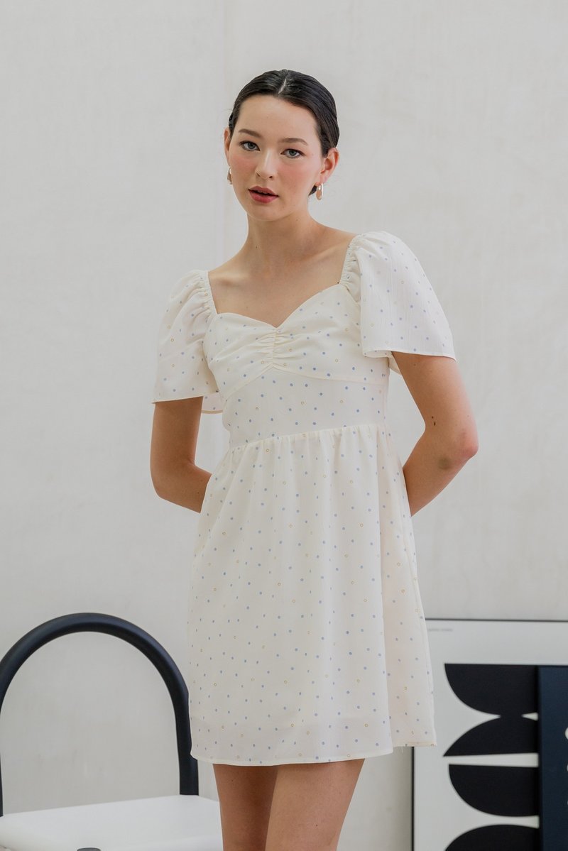 Polly Polka Dot Sweetheart Dress