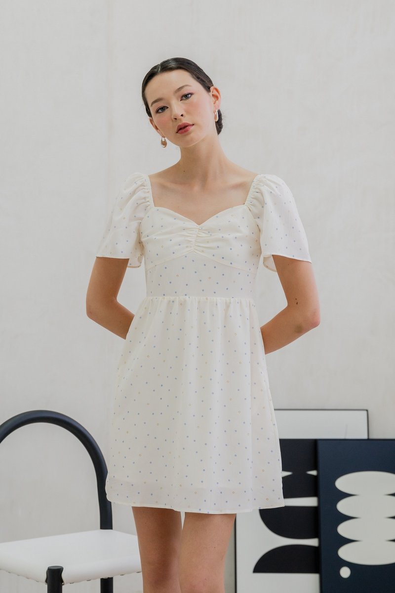 Polly Polka Dot Sweetheart Dress