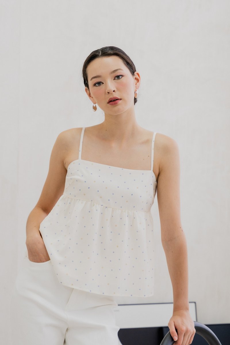 Polly Polka Dot Camisole Top