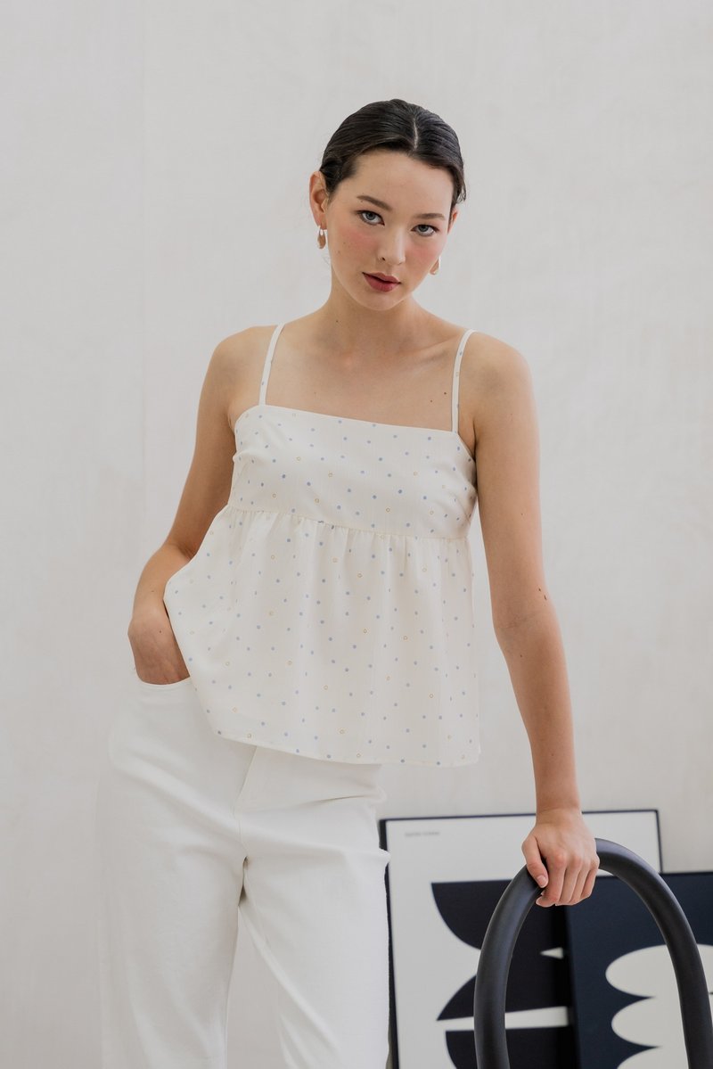 Polly Polka Dot Camisole Top