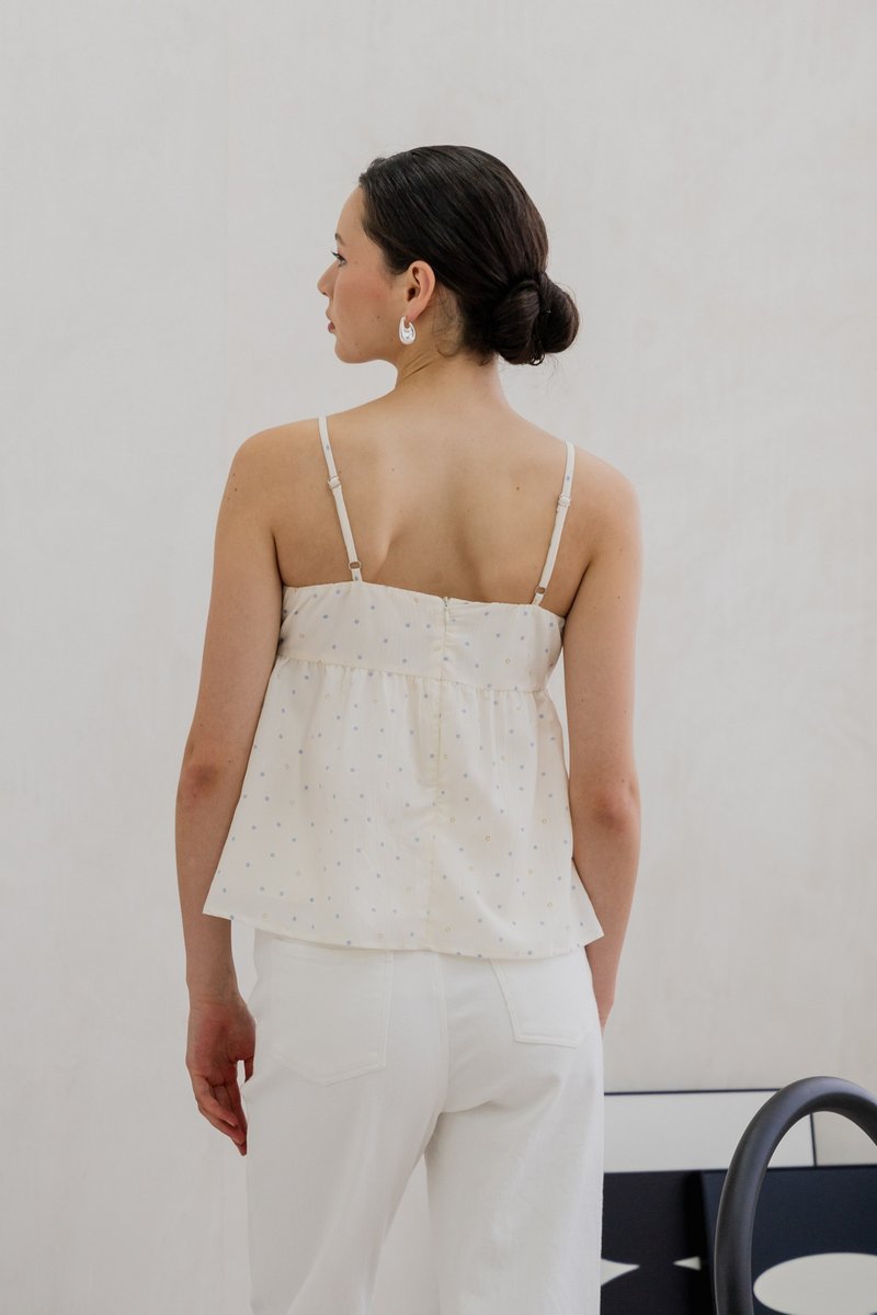 Polly Polka Dot Camisole Top