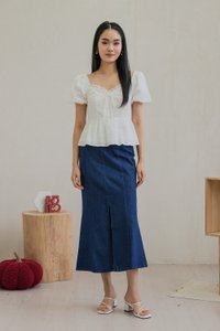 Kori Denim Mermaid Skirt