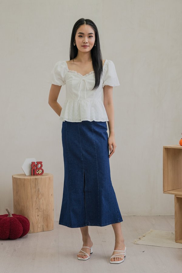 Kori Denim Mermaid Skirt