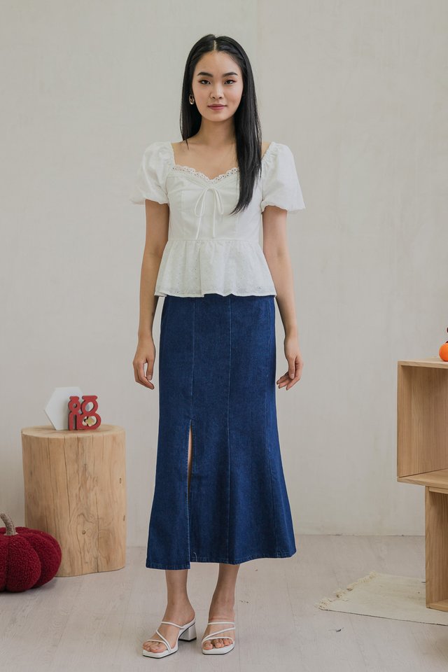 Kori Denim Mermaid Skirt
