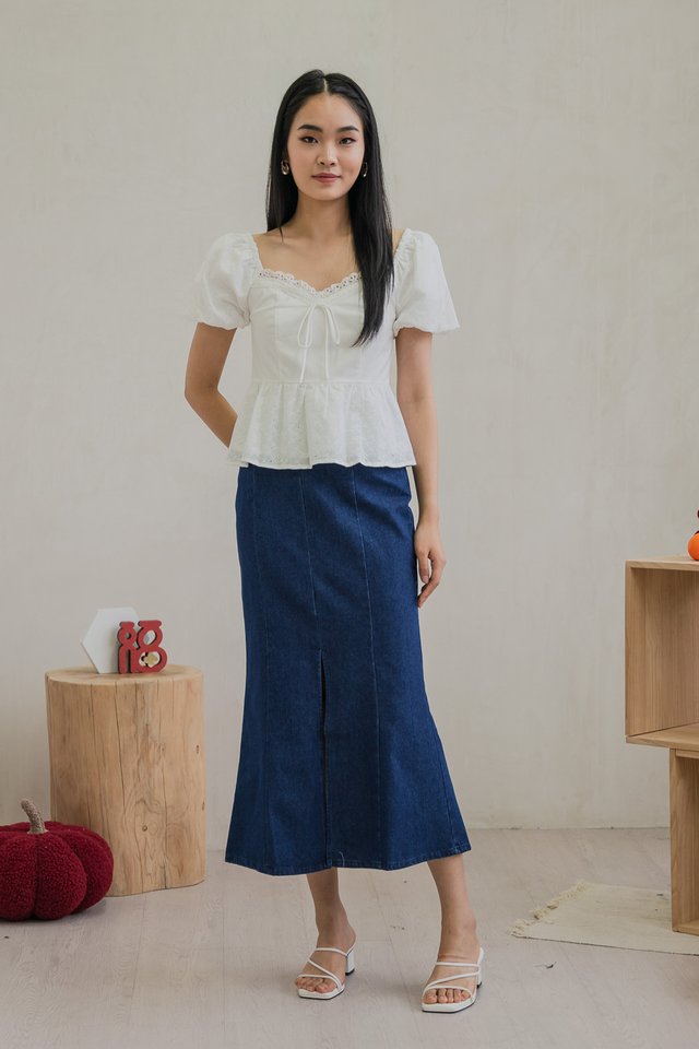 Kori Denim Mermaid Skirt