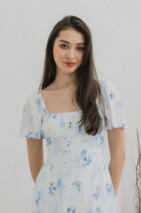 Stellar Ruched Midi Dress (XS)