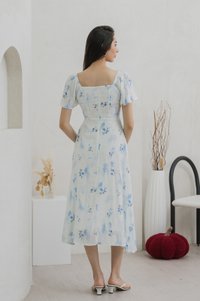 Stellar Ruched Midi Dress (XS)